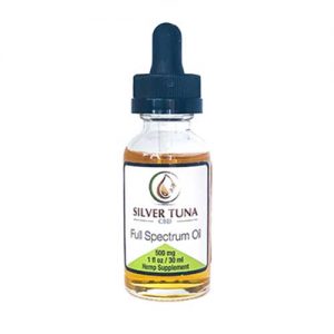 Full-Spectrum Silver Tuna CBD Oil, 500 mg, 30 ml