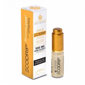 EcoDrip Gold CBD Vape Additive, 100 mg, 7 ml
