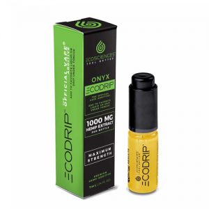 EcoDrip Onyx CBD Vape Additive, 1000 mg, 7 ml